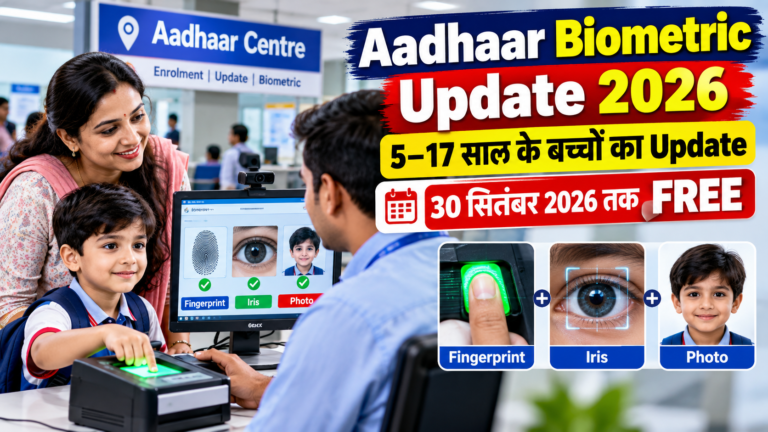 Aadhaar Biometric Update 2026