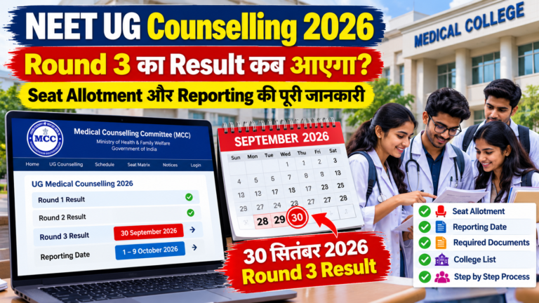 NEET UG Counselling 2026