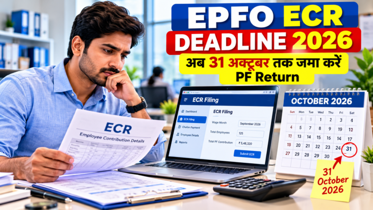 EPFO ECR Deadline Extended 2026