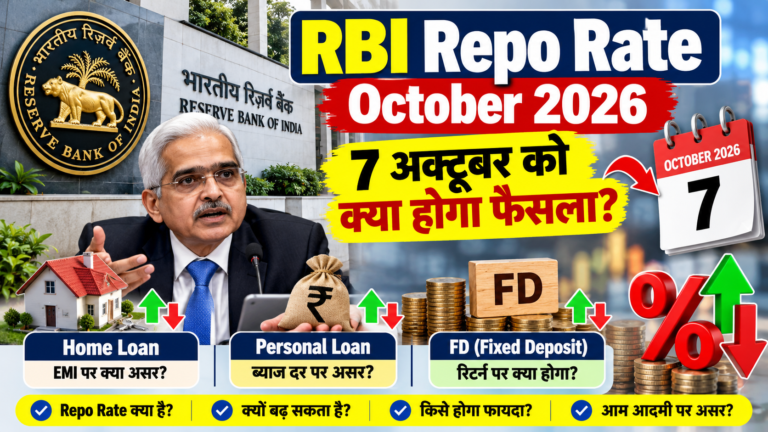 RBI Repo Rate October 2026