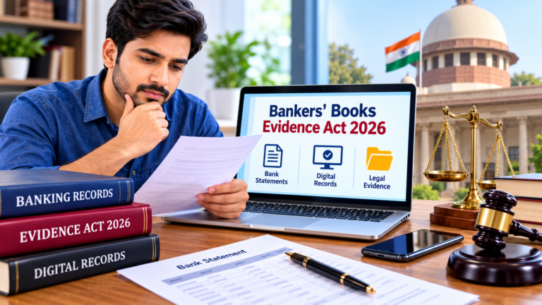 Bankers Books Evidence Act 2026